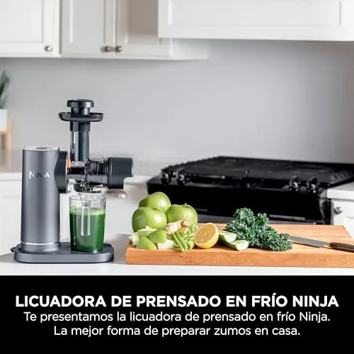 Ninja ▫️ Liquidificador com extração a frio, cinzento JC151E 2