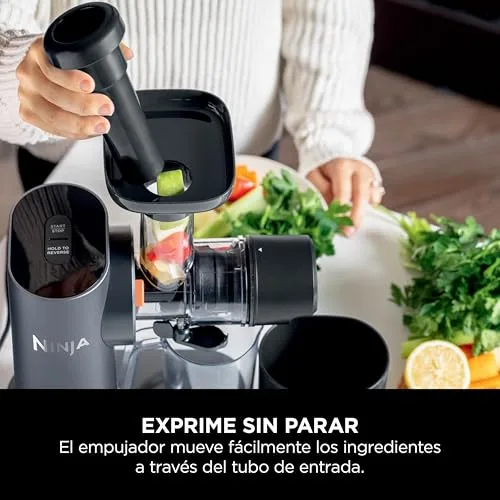 Ninja ▫️ Liquidificador com extração a frio, cinzento JC151E 4
