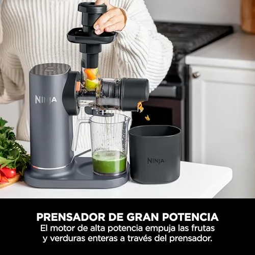 Ninja ▫️ Liquidificador com extração a frio, cinzento JC151E 5