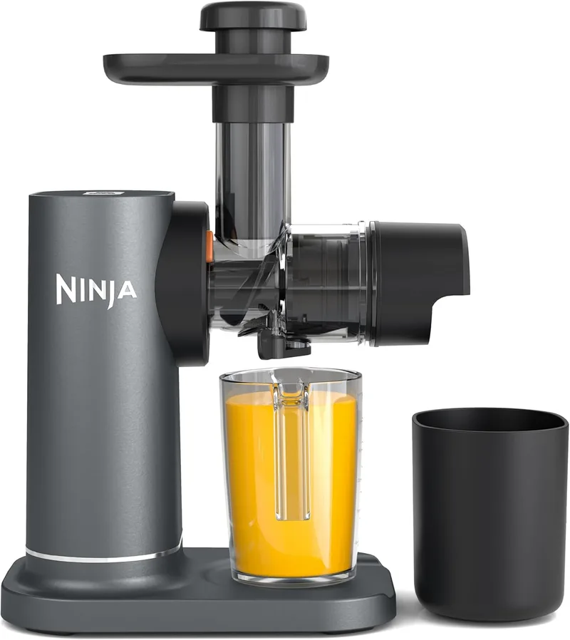 Ninja ▫️ Liquidificador com extração a frio, cinzento JC151E