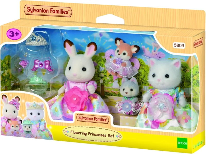 SYLVANIAN FAMILIES ▫️ Conjunto Princesa Flor 5809