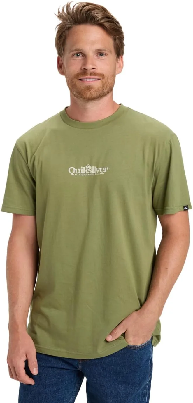Quiksilver ▫️ T-Shirt Fineline SS para homem