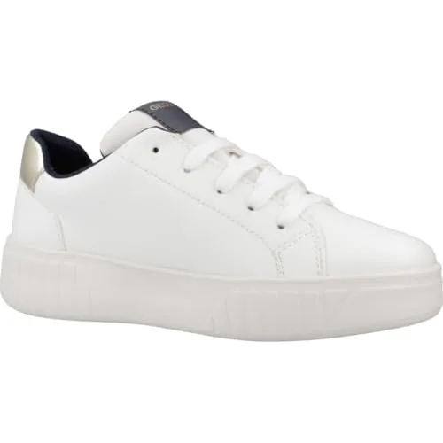 Geox ▫️ J Mikiroshi Girl Branco C0899 5