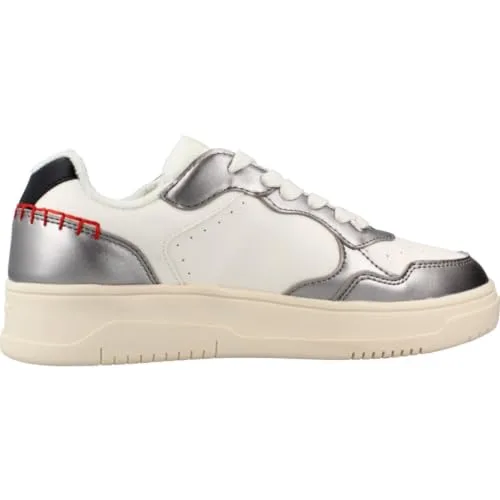 Geox ▫️ J56nlc 054aj Ténis para meninas 4