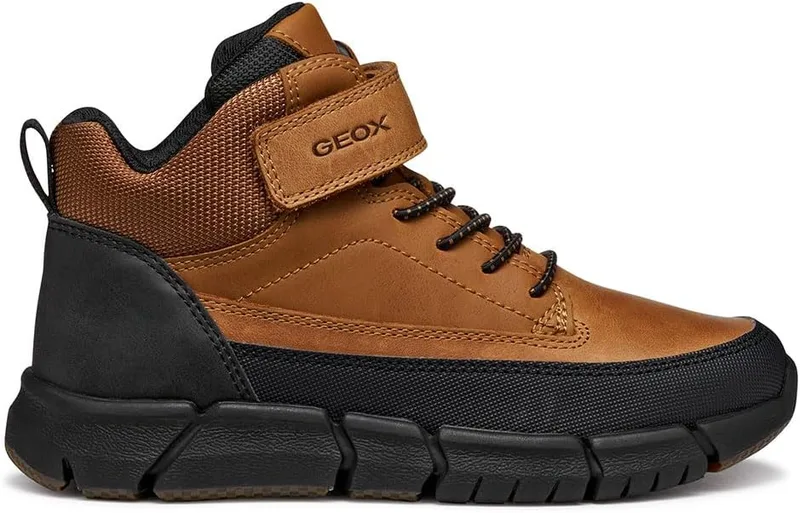 Geox ▫️ J Flexyper Boy Bota de cano curto para meninos