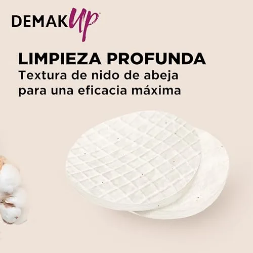 Demak'Up ▫️ Discos Desmaquilhantes Expert Round 6x70 unidades - Sem branqueamento, textura em favo de mel, embalagem de 420 unidades 3