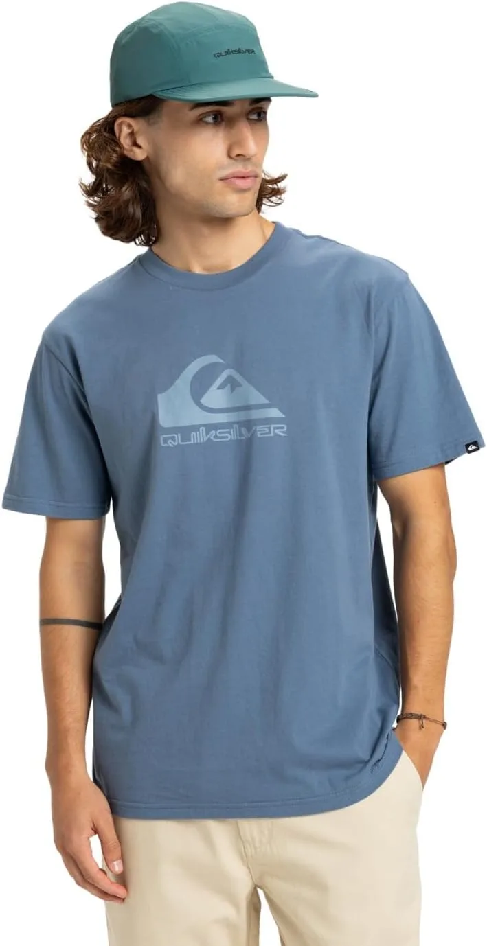 Quiksilver ▫️ Comp Logo - T-Shirt para homem