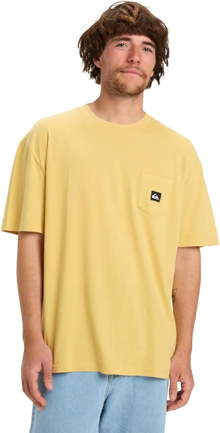 Quiksilver ▫️ Saltwater - T-shirt com bolsos para homem