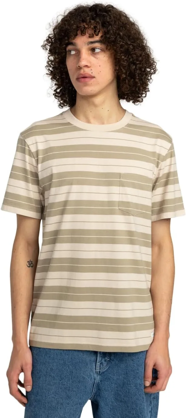 Element ▫️ T-shirt de manga curta Icon Label Pocket - Homem
