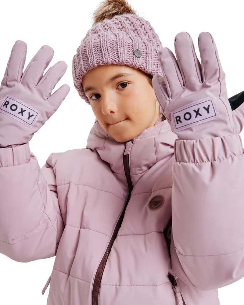 Roxy ▫️ Freshfield - Luvas técnicas de snowboard/esqui para meninas dos 4 aos 16 anos