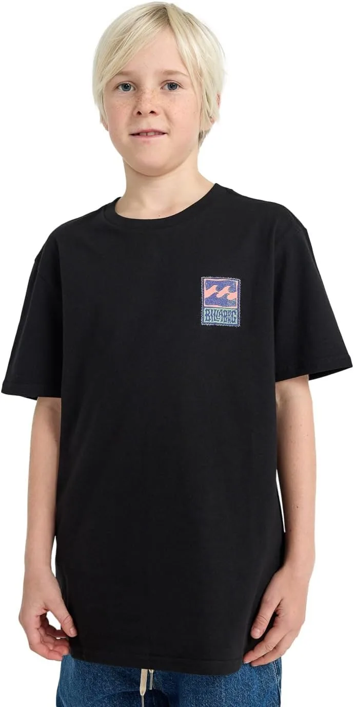 BILLABONG ▫️ Camiseta infantil Stamp SS (Pacote de 1)