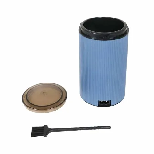 Jata ▫️ JEML1150 - Moedor de café elétrico de 150 W, moedor para café, especiarias e sementes, lâminas em aço inoxidável, recipiente com capacidade para 55 g, tampa transparente, design compacto 2