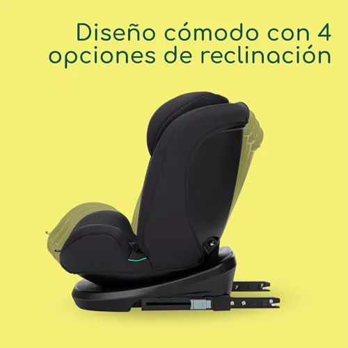 Bebeconfort ▫️ Ever Fix i-Size – Cadeira auto com sistema Isofix, grupo 123, reclinável em 4 posições, com proteções laterais, para crianças dos 15 meses aos 12 anos, Tinted Black 4