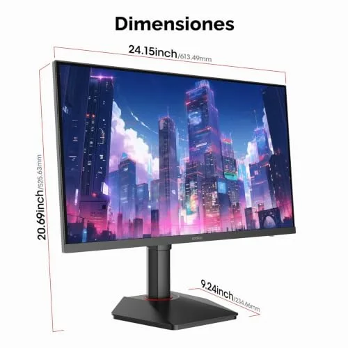 KOORUI ▫️ Monitor de jogos de 27 polegadas, HDR400, IPS, QHD, 320 Hz, modelo G2721E 3
