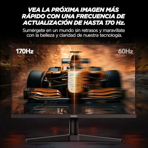 KOORUI ▫️ Monitor de jogos de 24", 170 Hz, para PC, ecrã FHD, Adaptive Sync, HDMI 1.4 2