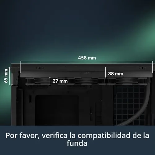 ARCTIC ▫️ Liquid Freezer III Pro 420 - Sistema de refrigeração AIO para CPU, 3 x 140 mm de refrigeração a água, radiador de 38 mm, bomba PWM, ventoinha VRM, compatível com AMD AM5/AM4 e Intel LGA1851/1700, placa de contacto - Preto 2