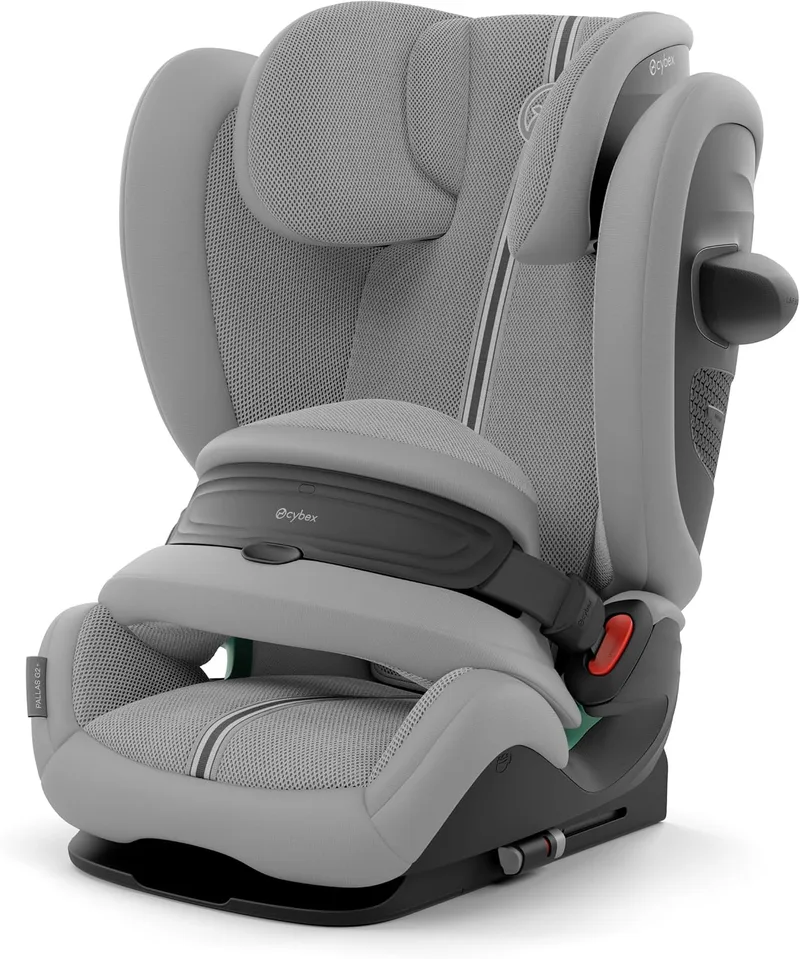 Cybex ▫️ Gold Cadeira auto Pallas G i-Size, 76-150 cm, dos 15 meses aos 12 anos, aprox. 9 a 50 kg, Plus, Pallas G2, cinzento (Mid Grey)