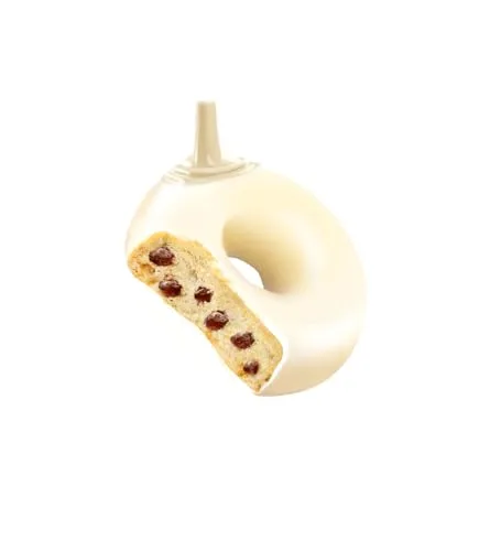 Gullón ▫️ Bolachas Choco Bom Hoops de Chocolate Branco 128 g 2