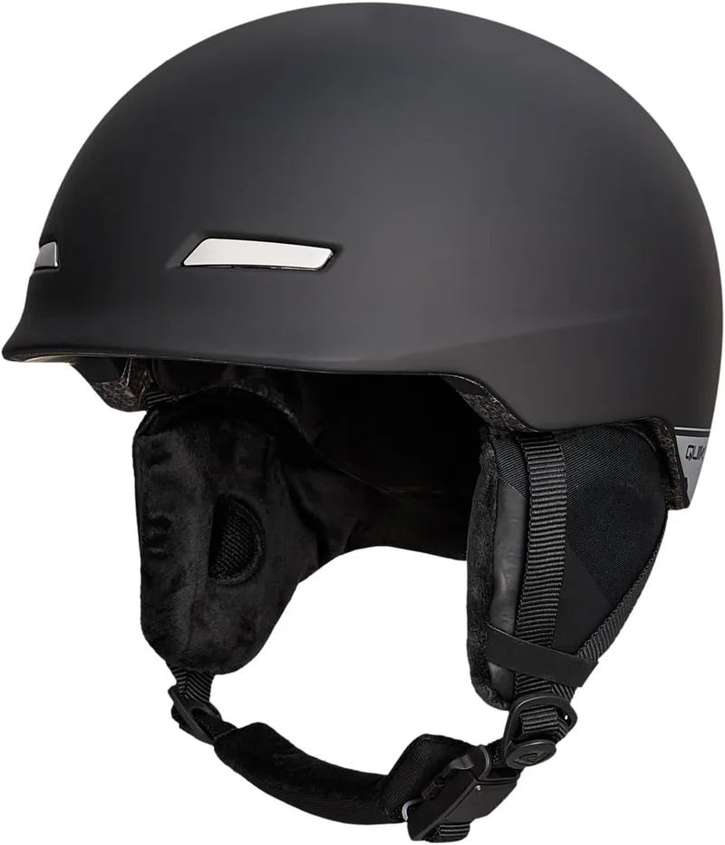 Quiksilver ▫️ Helmet Play - Capacete para Homem, Cor Preto, Tamanho S