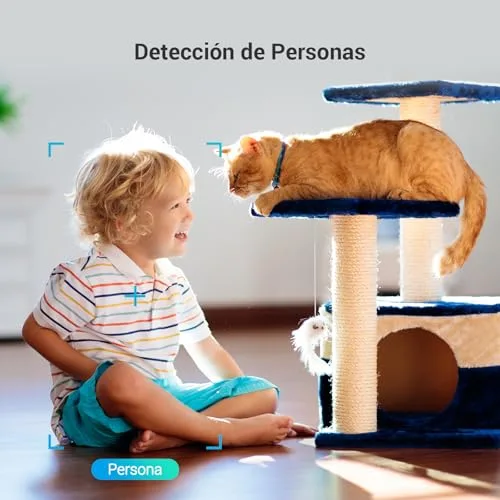 EZVIZ ▫️ 2pk CP1 2K Câmara de vigilância Wi-Fi para interiores com acompanhamento automático, câmara IP doméstica Wi-Fi de 360° para bebés com visão noturna a cores, deteção de pessoas, comunicação bidirecional, compatível com 512 GB 5