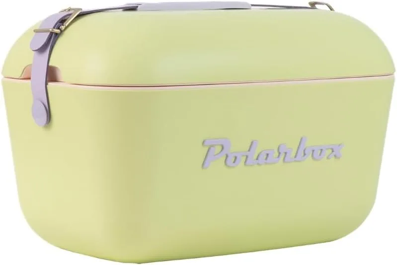 Polarbox ▫️ CoolerBag 20L Verde Lima - Pop com Pega Mauve