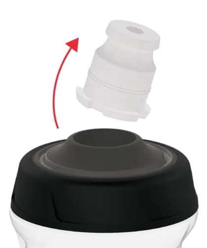 ZEFAL ▫️ Sense Pro 65 Garrafa de Bicicleta Preto Fumado - Garrafa de Ciclismo - Garrafa para BTT/Bicicleta de Montanha ou de Estrada - Preto Fumado, 650 ml, 79 g - Fabricado em França 2