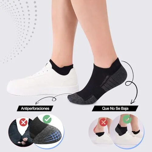 Effeet ▫️ Meias curtas para homem e mulher, 10/20 pares, algodão 5