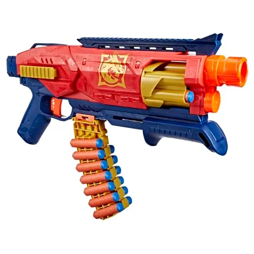 Nerf ▫️ Hasbro Loadout, Shadowspeed Recon, Lançador Personalizável, 14 Dardos de Espuma N1, Acessórios Adaptáveis, Canhão Giratório, Modo de Salva, Competição, Diversão com Amigos, Presente para crianças 4