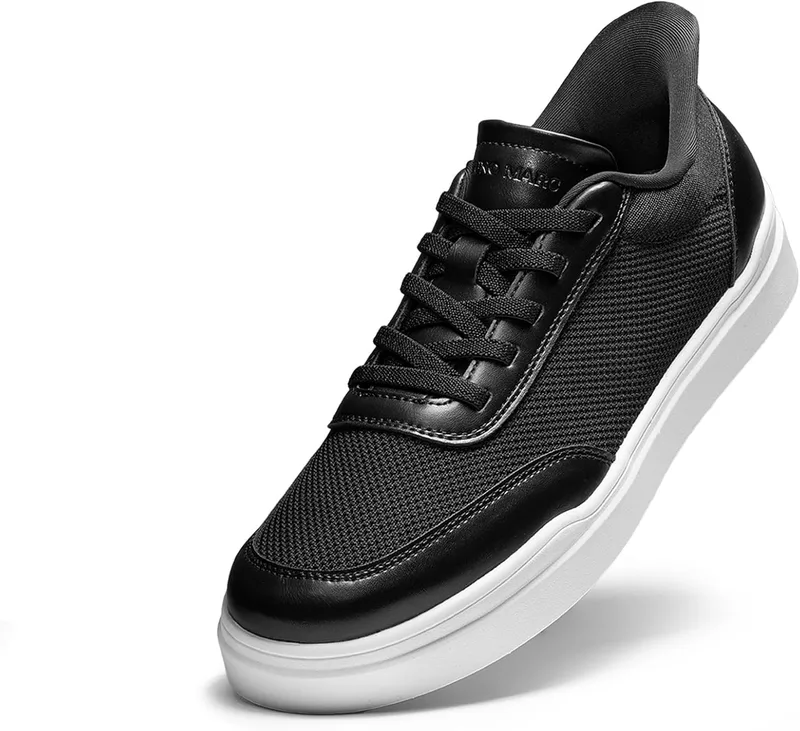 Bruno Marc ▫️ Sapatos de Sociedade para Homem de Verão - Sapatilhas Casuais Respiráveis com Atacadores Elásticos, Fácil de Calçar, Sola em EVA