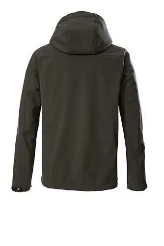 killtec ▫️ Kow 79 Mn Sftshll Jckt Casaco Softshell com capuz e fecho de correr para homem 2