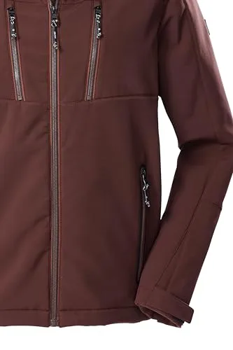 Killtec ▫️ Kow 79 Mn Sftshll Jckt Casaco Softshell com capuz e fecho de correr para homem 4