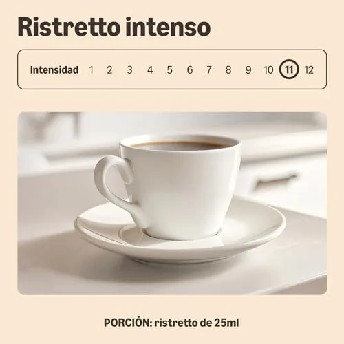 by Amazon ▫️ da Amazon Ristretto Intenso Cápsulas de Café Compatíveis com Nespresso, 100 Cápsulas (5 embalagens de 20) - Certificado pela Rainforest Alliance 3