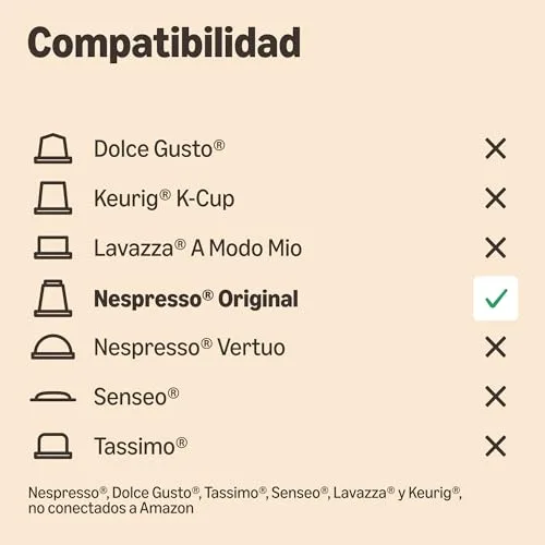 by Amazon ▫️ da Amazon Ristretto Intenso Cápsulas de Café Compatíveis com Nespresso, 100 Cápsulas (5 embalagens de 20) - Certificado pela Rainforest Alliance 4