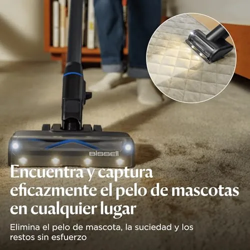 Bissell ▫️ Aspirador sem fio PowerClean FurGuard, 280 W, 4091N 2