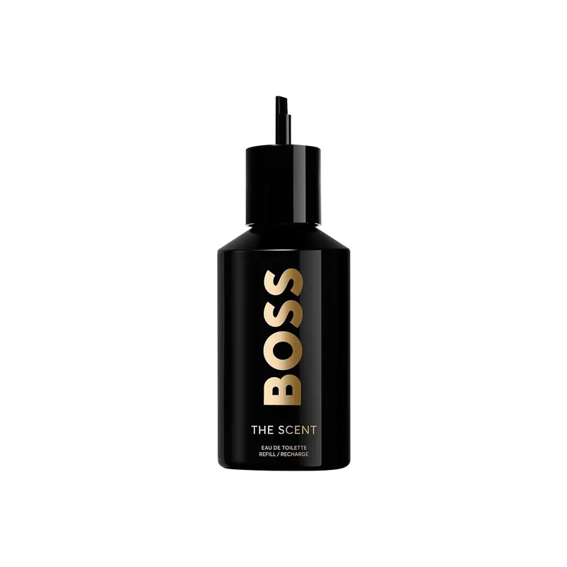 BOSS ▫️ The Scent Eau de Toilette – Fragrância ambarina – Com notas de extrato de gengibre, acordes de maninka e couro – Fragrância duradoura