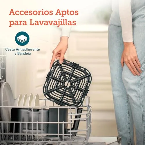 Cosori ▫️ Fritadeira de ar quente resistente, 4,7 L, 9 modos, máx. 230 °C, silenciosa 7