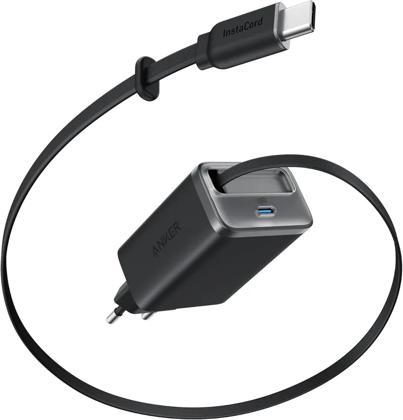 Anker ▫️ Carregador Nano para iPhone, carregamento rápido de 35 W, USB-C, com 2 portas