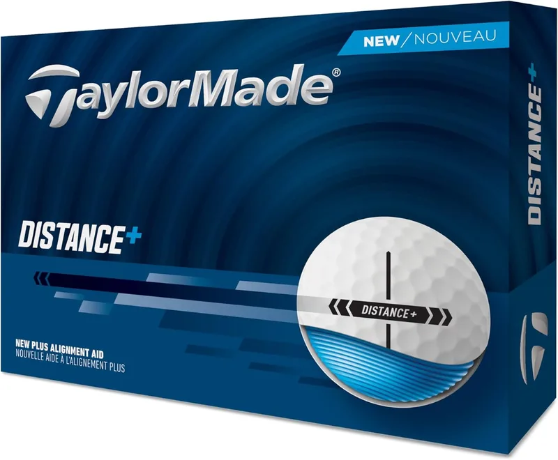 TaylorMade ▫️ Bolas de golfe New Distance+ 2025