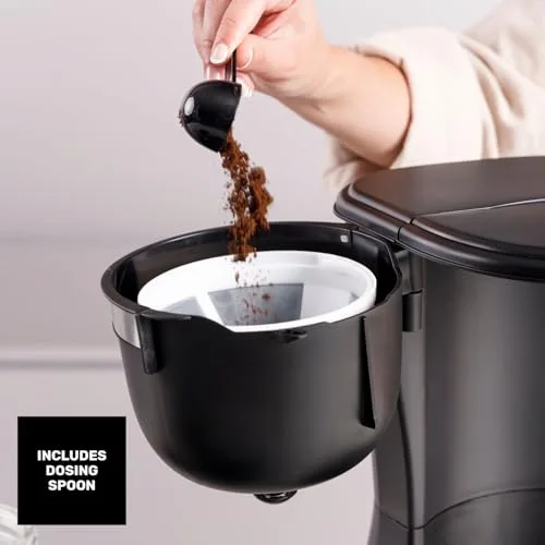 Taurus ▫️ Máquina de café por gotejamento de 600 W, 600 ml, jarro de vidro, filtro permanente 5