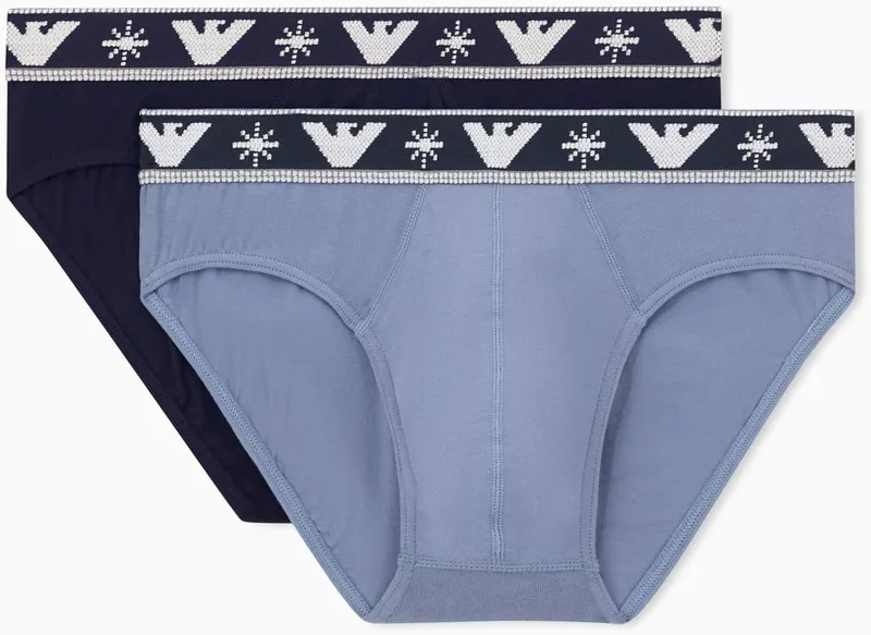 Emporio Armani ▫️ Conjunto de 2 cuecas para homem