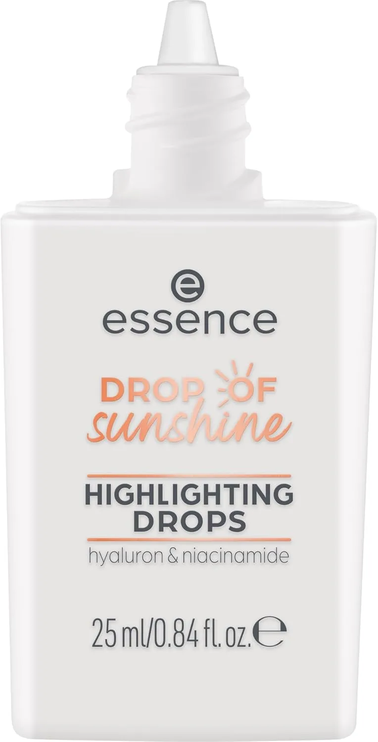 Essence Cosmetics ▫️ essence Iluminador fluido DROP OF SUNSHINE brilhante e hidratante (25 ml)