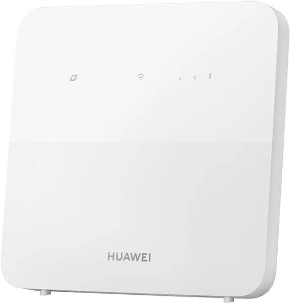 HUAWEI ▫️ 4G CPE 5s, B320, Router SIM LTE Portátil Móvel, Categoria 4, LTE 200 Mbps/Wi-Fi 300 Mbps, Porta LAN/WAN, 30% de Cobertura de Sinal de Estação Adicional, 42 Meses de Garantia