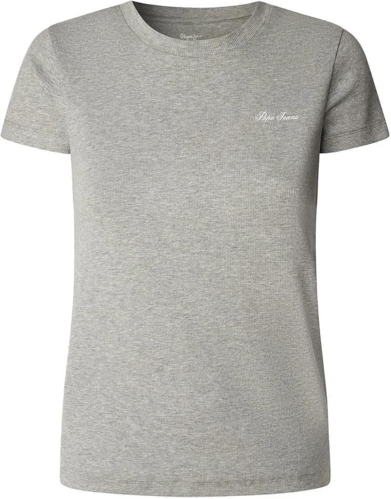 Pepe Jeans ▫️ T-Shirt W Basic Rib S/S para mulher