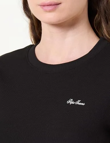 Pepe Jeans ▫️ Camisola de manga curta W Basic Rib para mulher 2