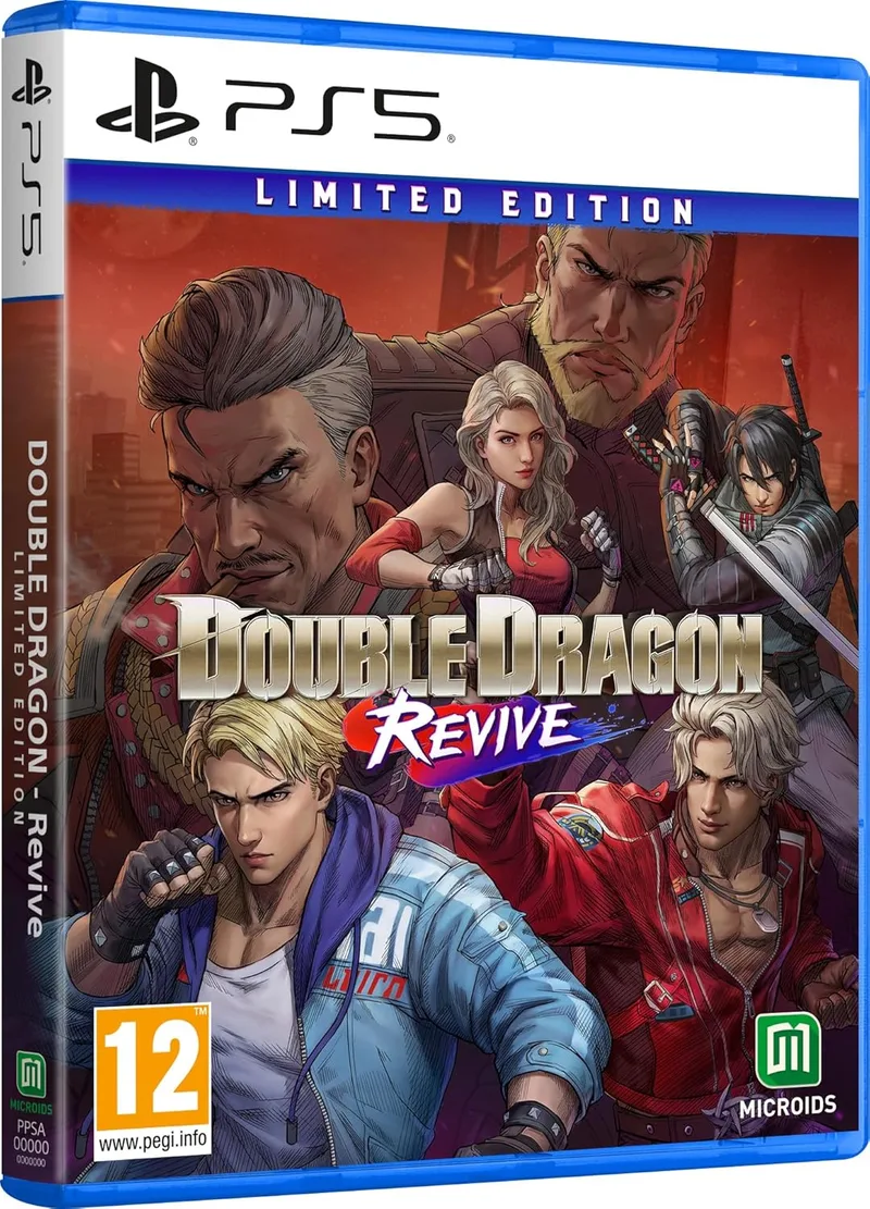 MICROÏDS ▫️ Double Dragon: Revive - Edição Limitada - Jogo Ps5