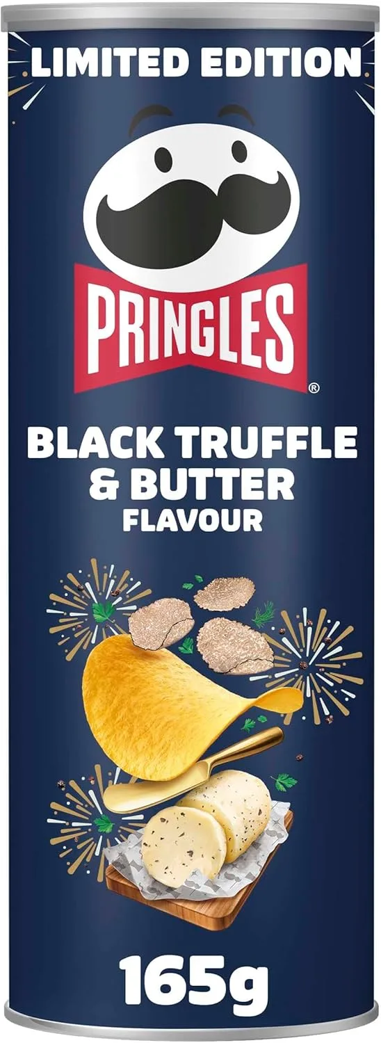 Pringles ▫️ Passport Trufa Preta e Manteiga 165g