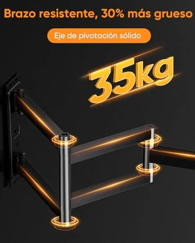 FORGING MOUNT ▫️ Suporte de parede para TV 26-65", braço extra longo de 1035 mm, até 35 kg 6