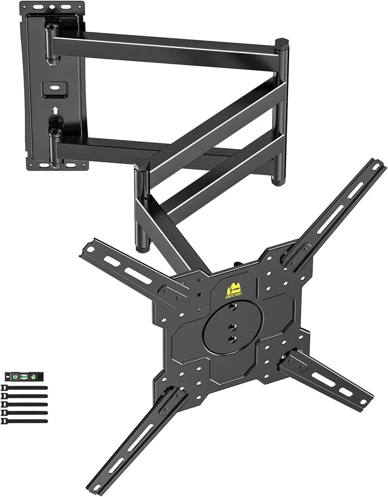 FORGING MOUNT ▫️ Suporte de parede para TV 26-65", braço extra longo de 1035 mm, até 35 kg