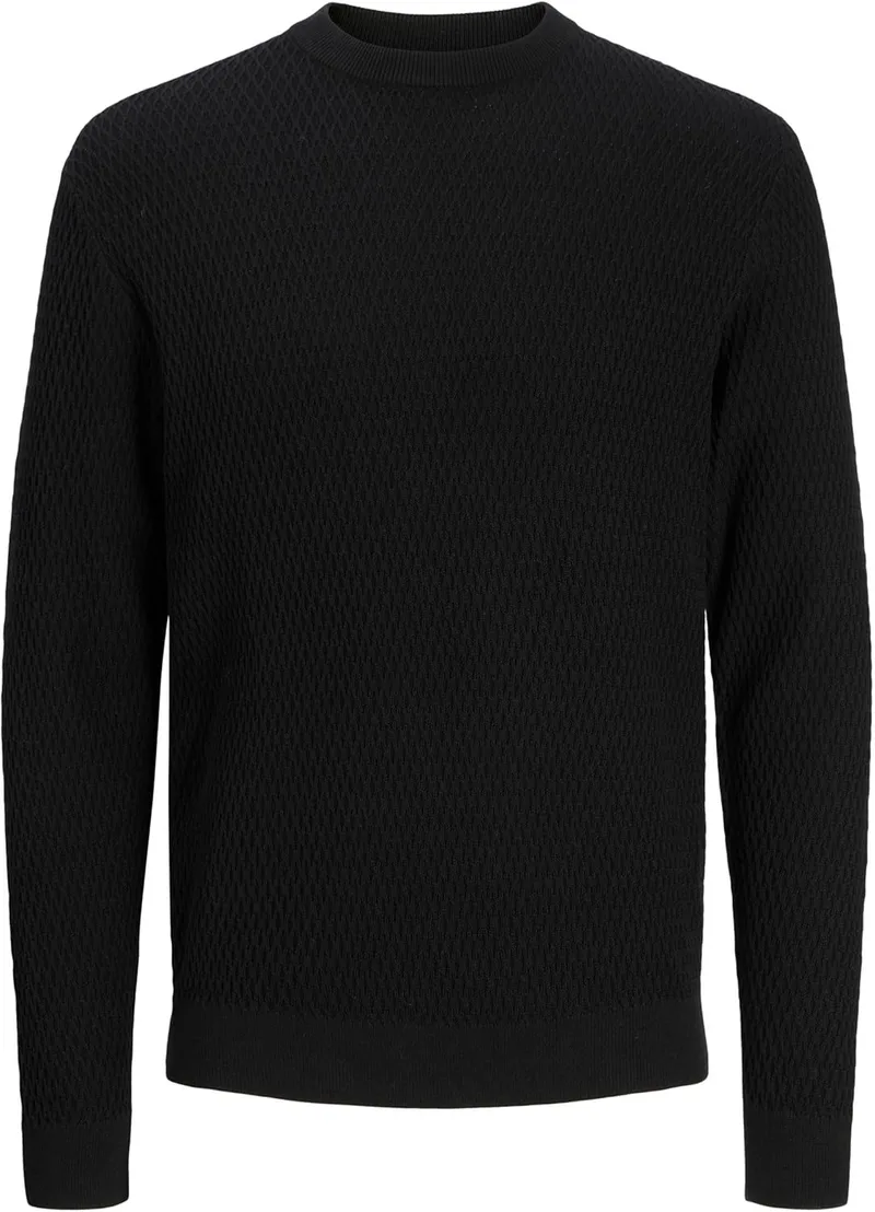 JACK & JONES ▫️ Jprblareagan Camisola de malha com gola redonda Jprblareagan Camisola de malha com gola redonda para homem