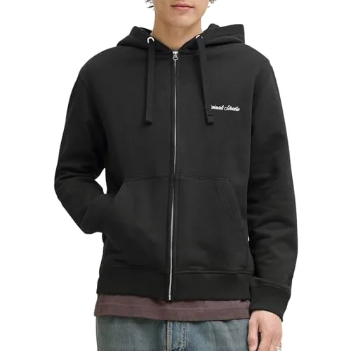 JACK & JONES ▫️ Camisola com capuz e fecho Jornorrebro, tamanho grande, para homem 2
